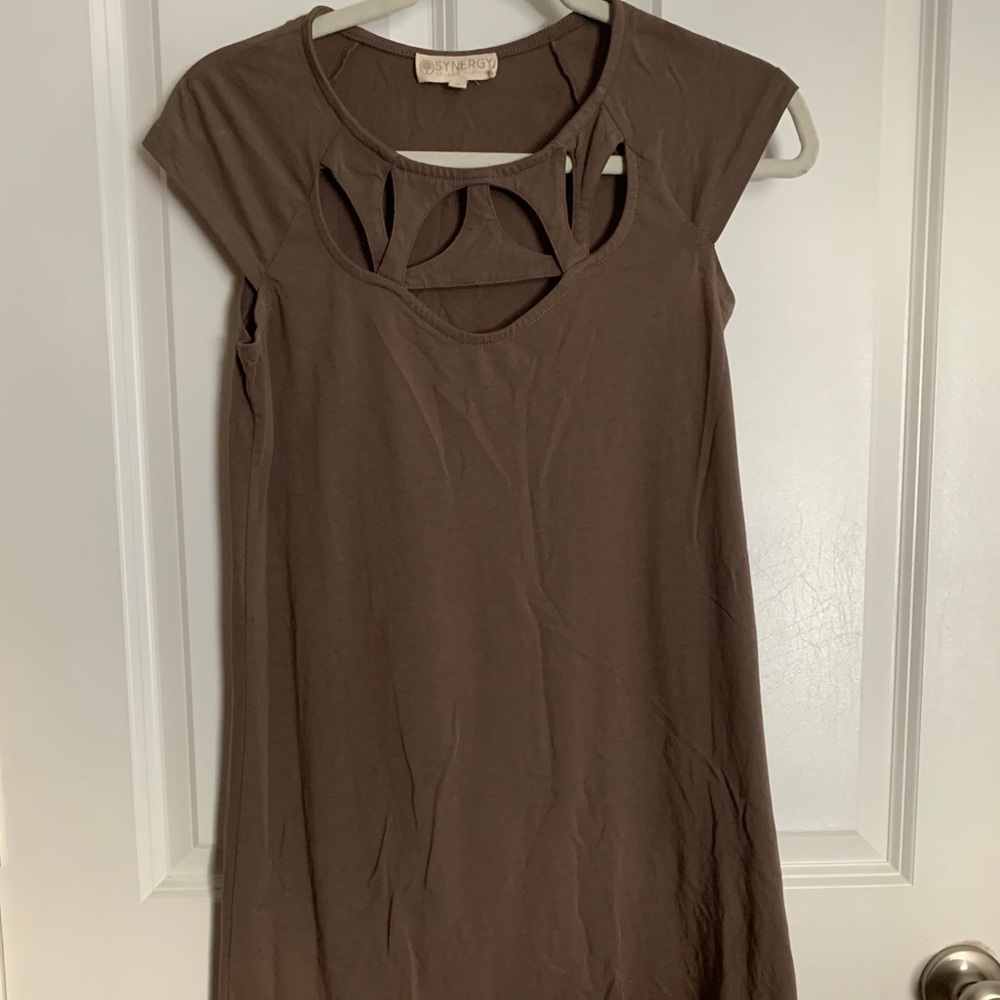 Synergy Mosaic Dress- Purple